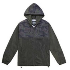 Beautiful giant Olive Green & Camo Windbreaker
